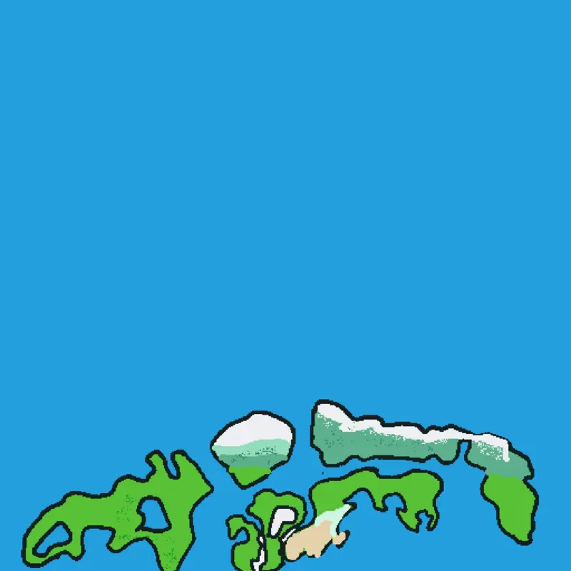 World map by @mrvve