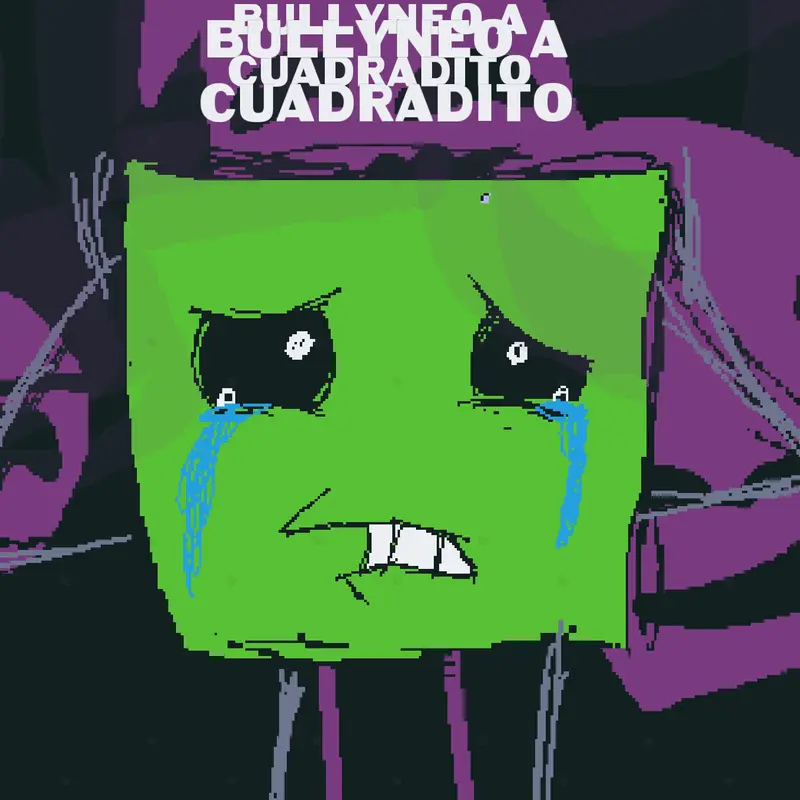 Cuadradito después del bullyneo by @OmarOficialVE