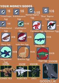 Dinosaur Egg Store!