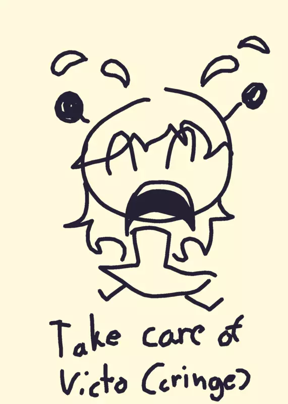 Take care if Victo yay by @Oopsie_dasies