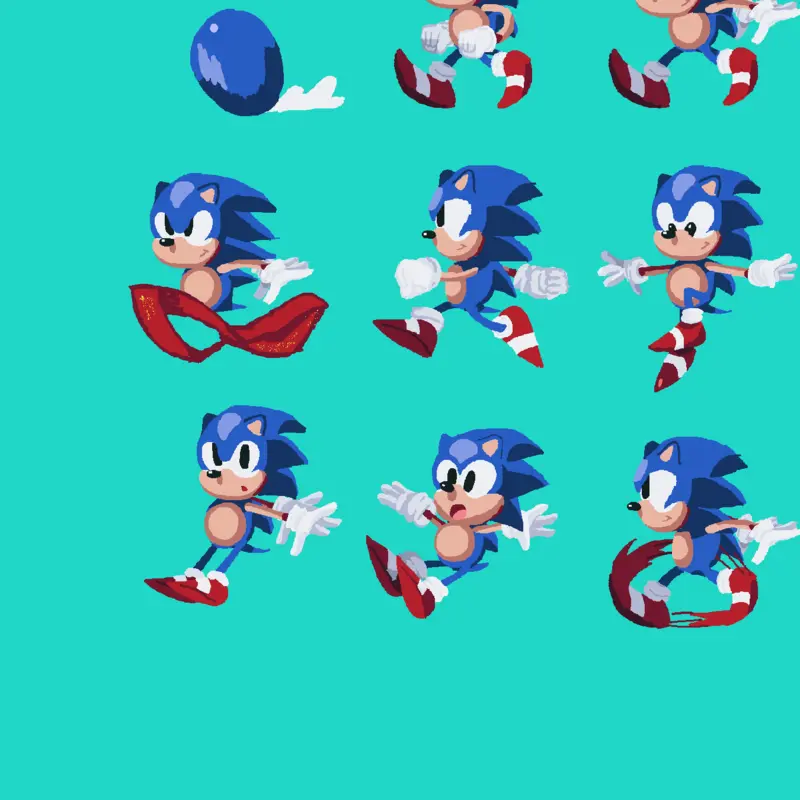 Sonic Sprite credit to Blue_fox1993 by @LJTHEBOZZ991
