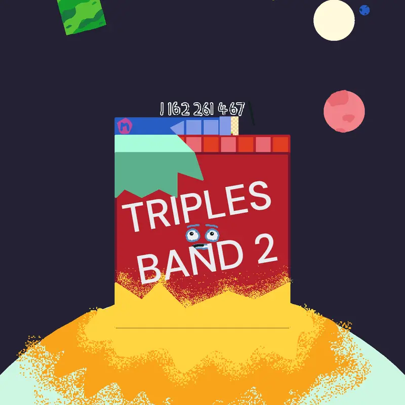 triples band 2 by @numberblocksme