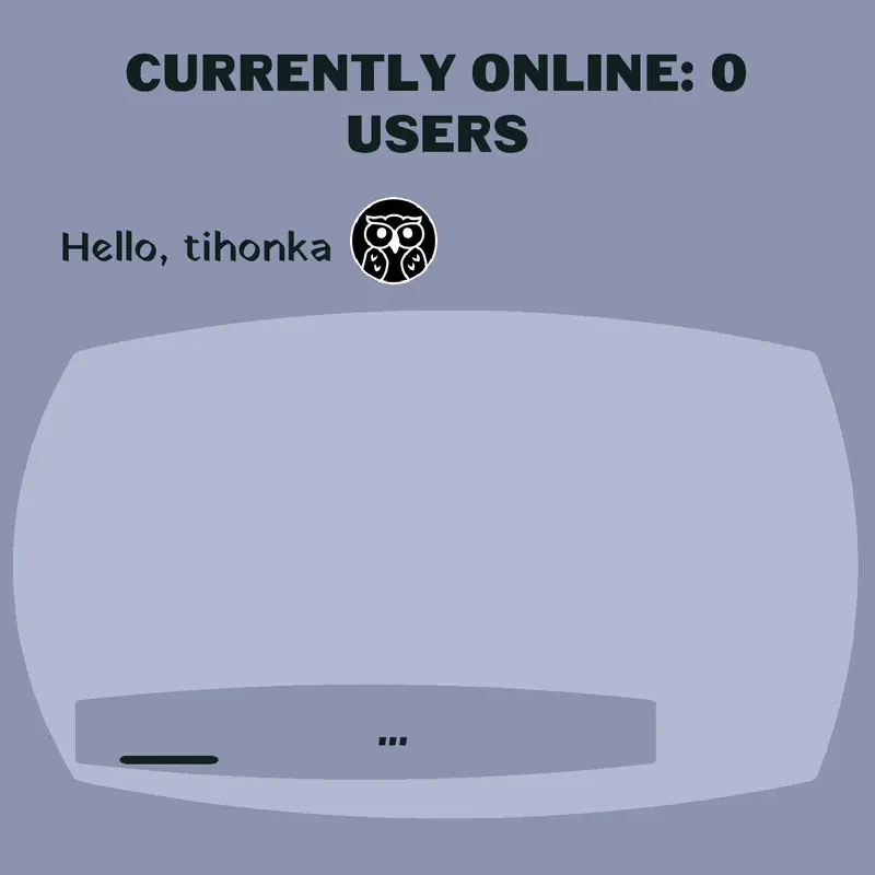 Chat multiplayer test Version1 by @tihonka