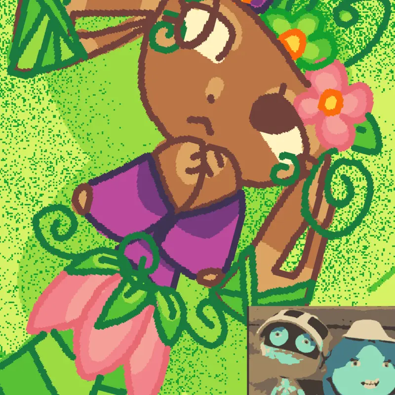 Bassie draw by @la_ramdon