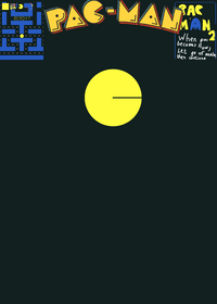 Pac-Man eats The Pellets while spinning