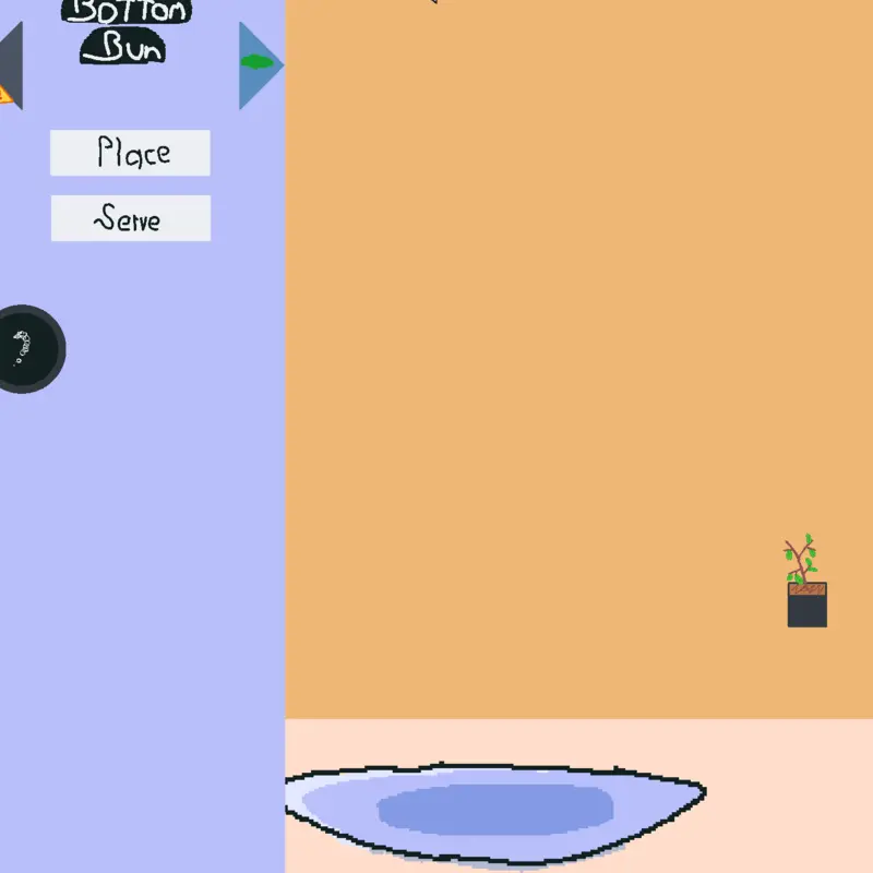Burger Making Game by @7ouls