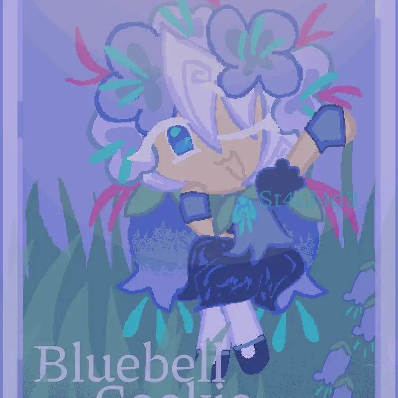 Bluebell Cookie 🫐💠🦋 by @St4rJ4d3