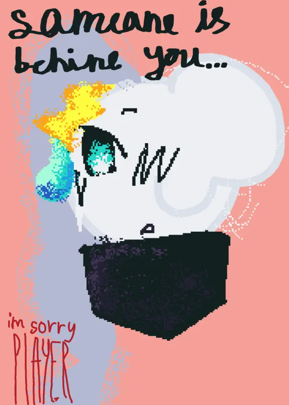Shes behind you.. by @lovey_cloudy