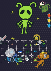 Alien dressup game 👽