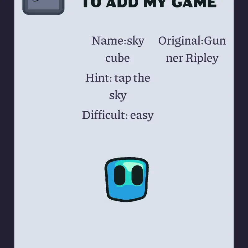 Game by @GunnerRipley