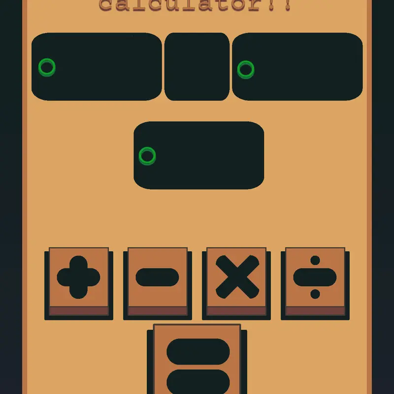 Just a simple calculator!! by @Erickgamer12