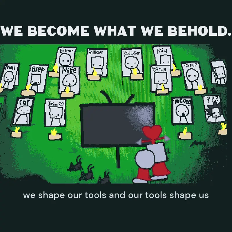 We Become what We Behold. by @Unigirl_Official