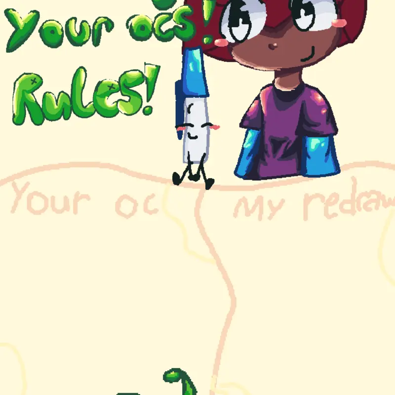 Redrawing your ocs by @Pen_the_ink_boy