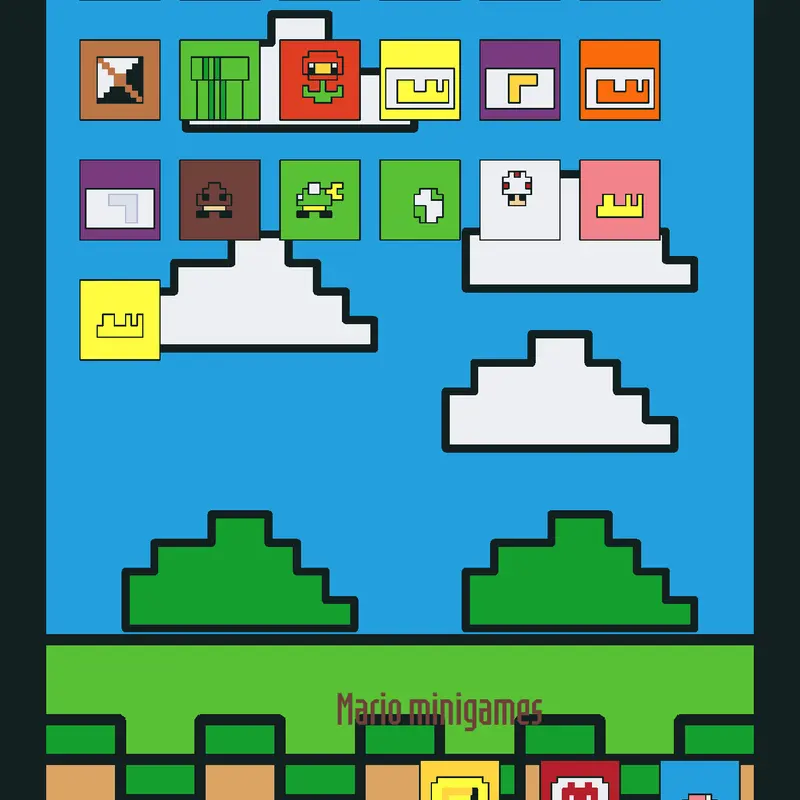 mario minigames by @Mario2509