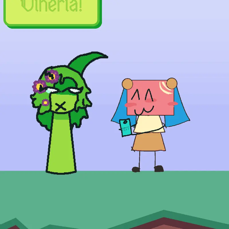 Vineria is confused again- by @-DaRealVinnyTheGhost-