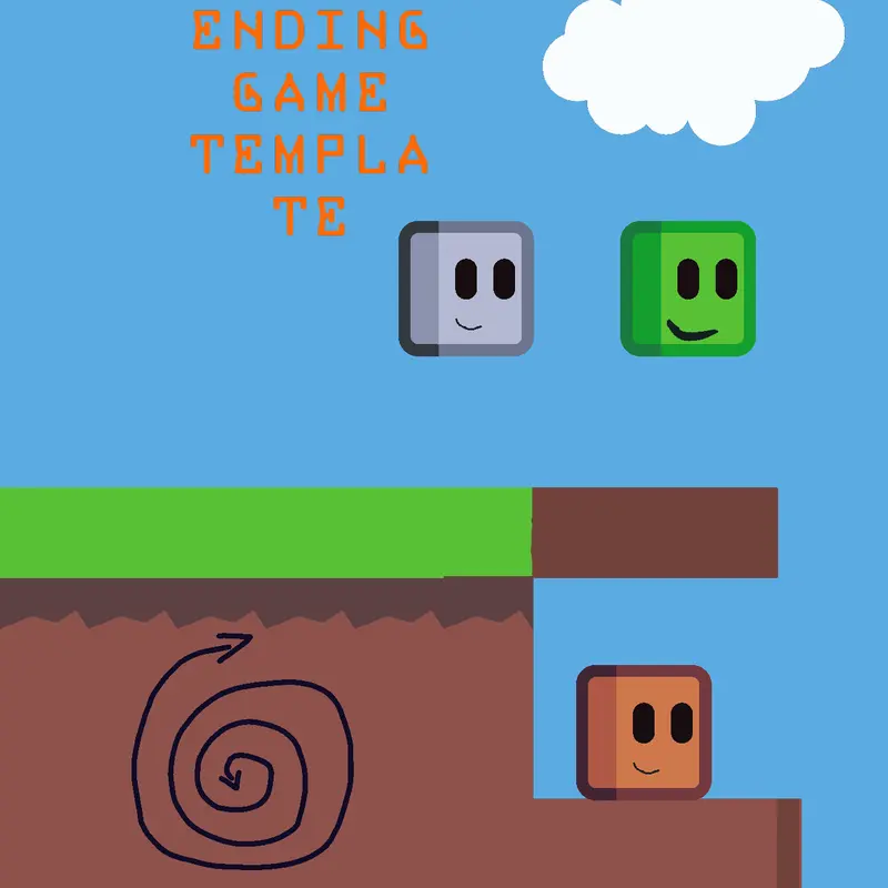 Ending game template by @MarkLiverman