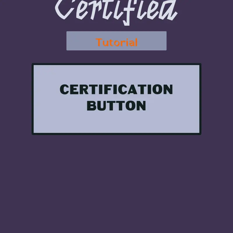 Get Certified by @Just_Sasha