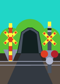 Railroad crossing