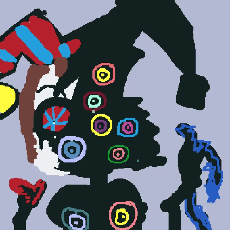 Pomni abstracted by @tadcjaxfan
