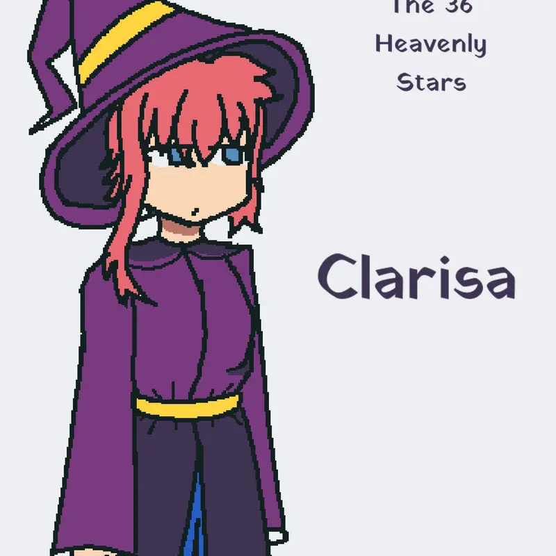 Clarisa - Mahō no Dangan 1 by @Lohiful