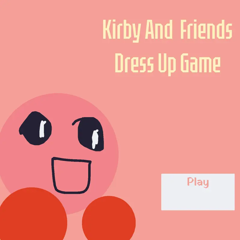 Kirby And Friends Dress Up Game by @AutoGames
