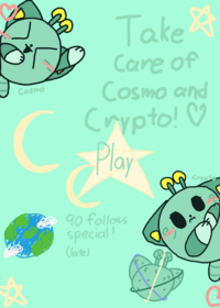 Take care of Cosmo and Crypto!!!