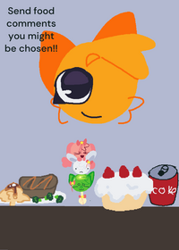 Feed orange cat