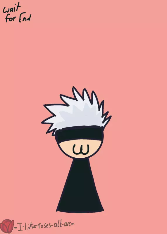 Gojo Satoru by @I_like_roses_alt_acc