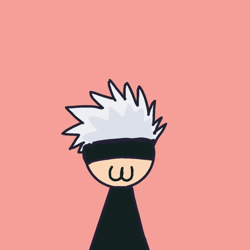 Gojo Satoru by @I_like_roses_alt_acc