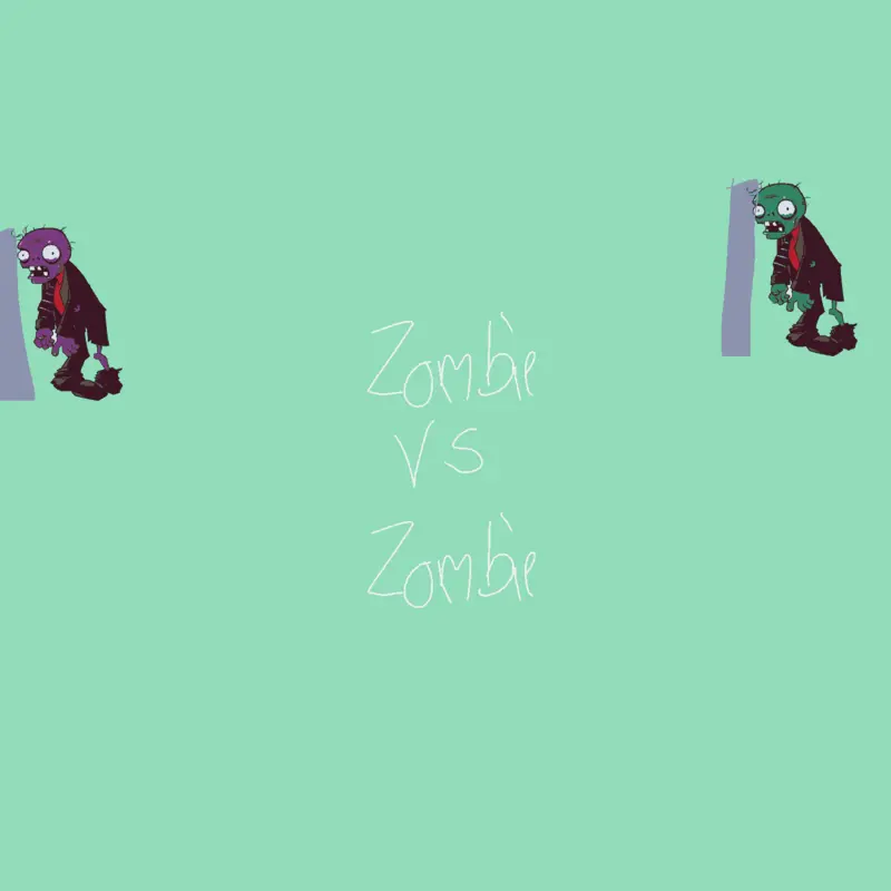 Zombie vs zombie by @marxleon2018