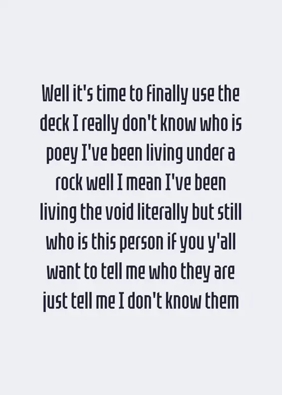 Who is Poey by @GameBoyPro9345