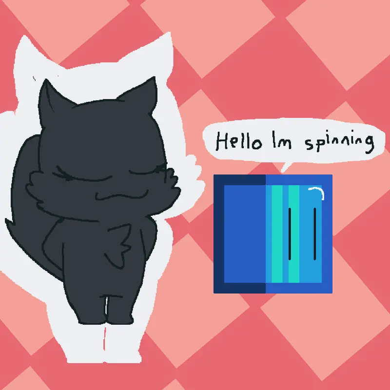 Help I’m spinning by @JaxTheReaper