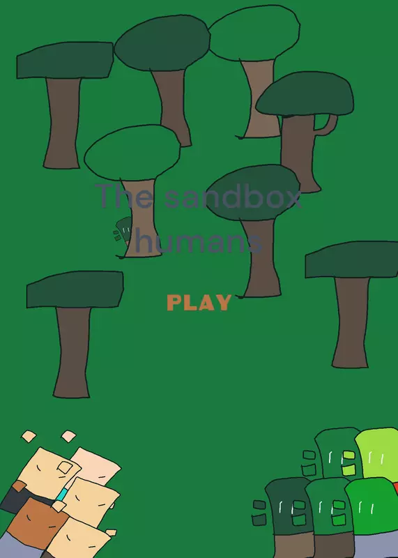 The sandbox human by @jasperfunny
