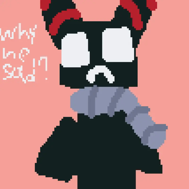 Y’all we need to know why he sad??? by @imprinced