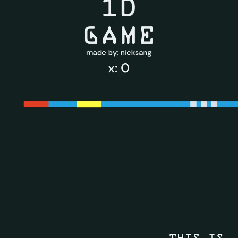 Game by @NickSang