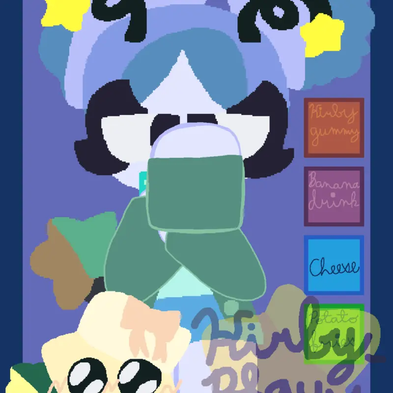 Dakota/Fya and Lizzie/Kimmy mukbang!!! by @Kirby_plays23