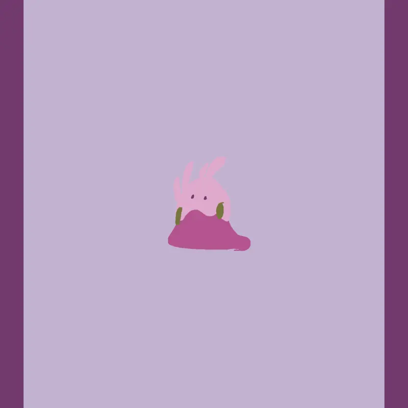 Goomy made ENTIRELY out of the delphiniu by @LeoDoggoMcflurry