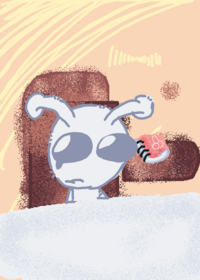 Cooking something