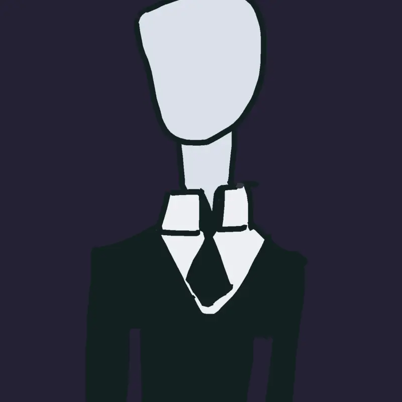 Slender man by @DDWWDD26