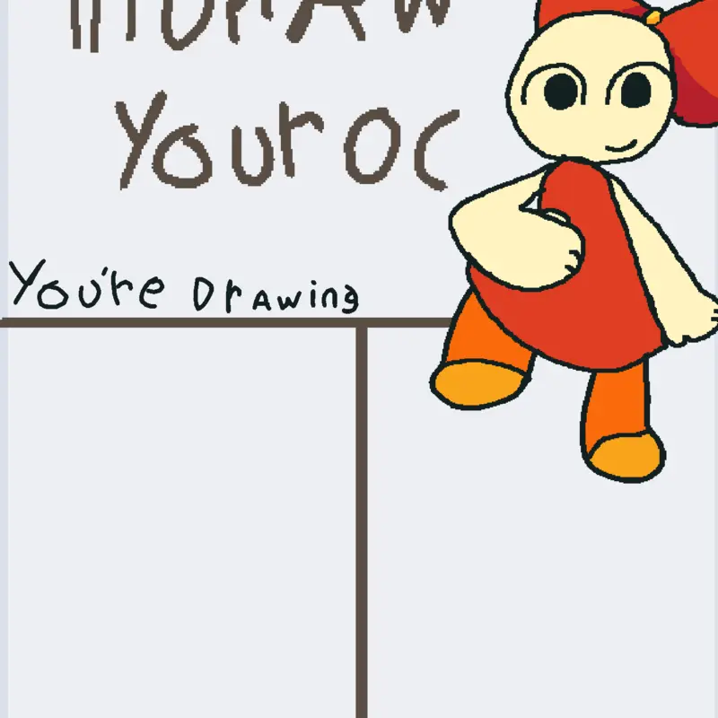 Oc draw by @lala_cutie