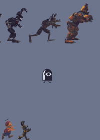 Fnaf 4 character anim
