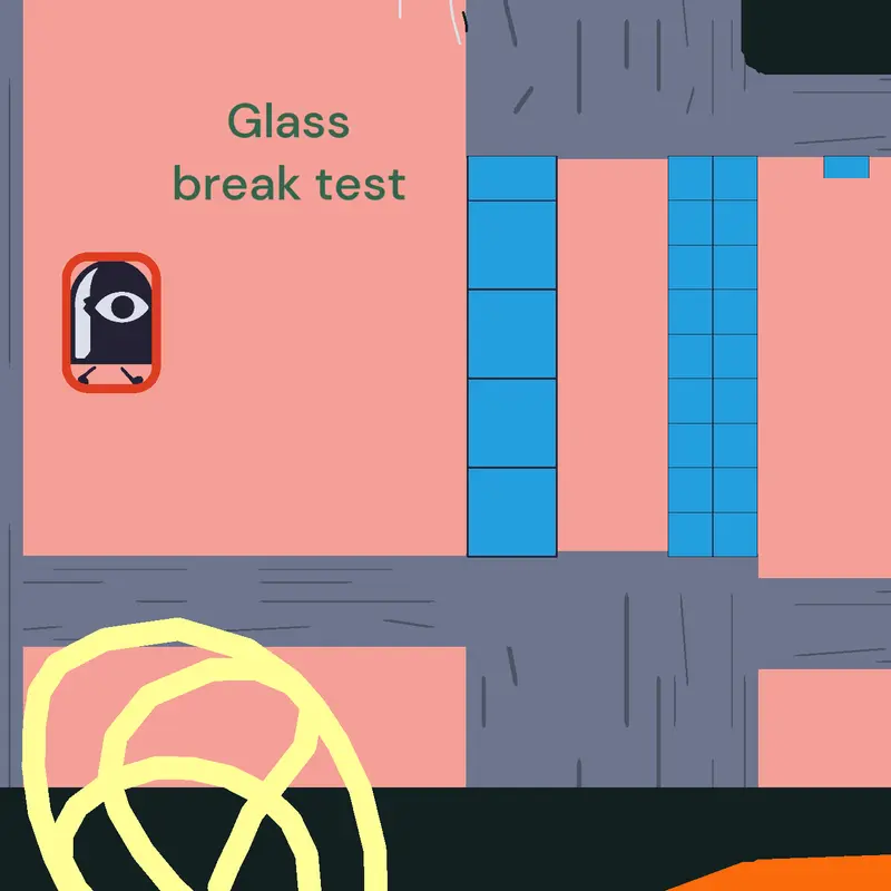 Glass break test by @rox_minecraft