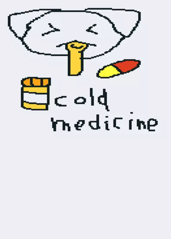 Cold medicine meme Animalhospital by @Candy_sy1312KR
