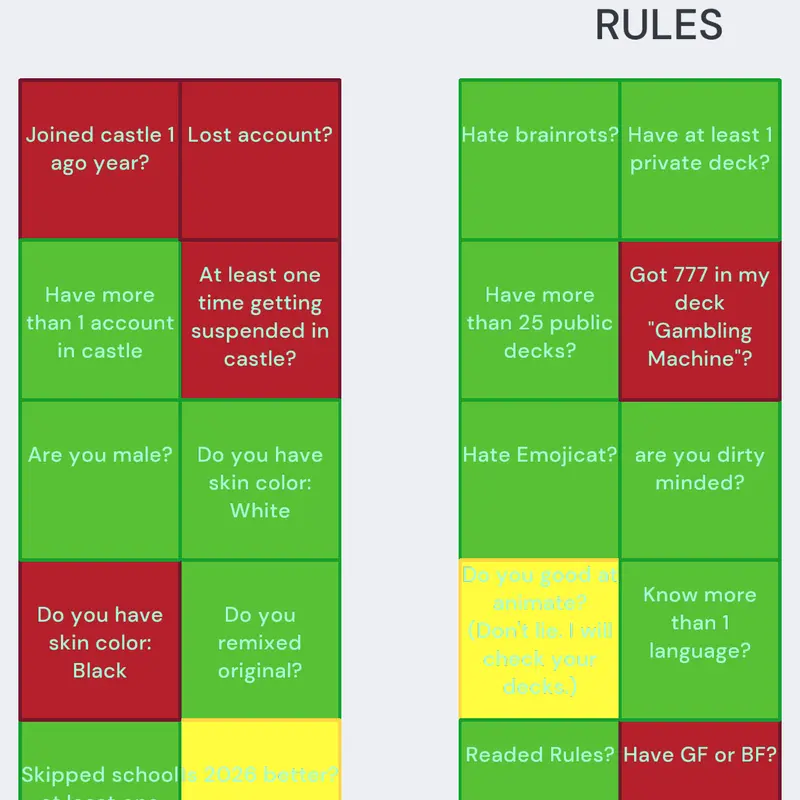 BINGO!!! Remix original if u join! by @DRACONO1FANXD