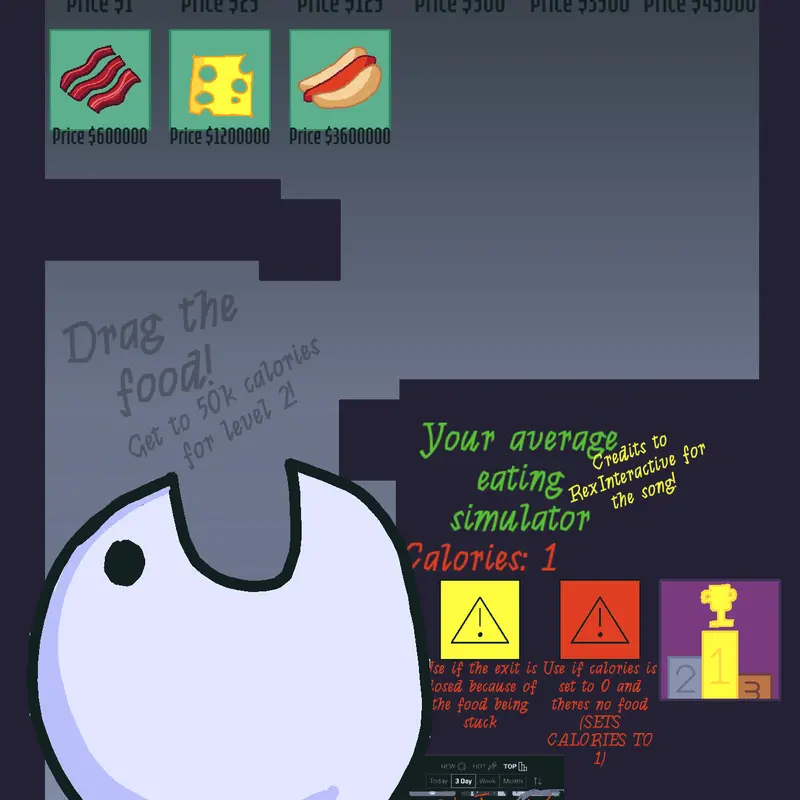 Your average eating simulator by @ChaoticAdam
