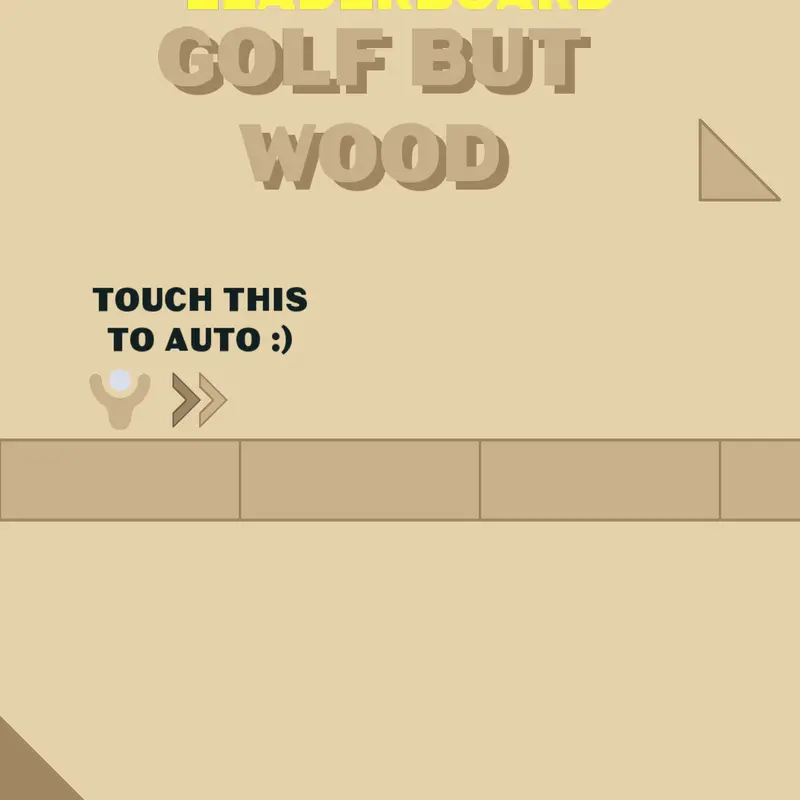 Golf but wood by @meowig