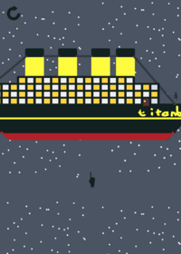 titanic in twin towers
