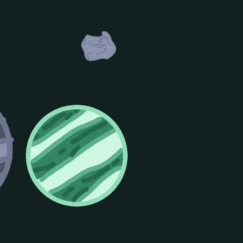Solar system kelpa-819 by @astrodude-guy