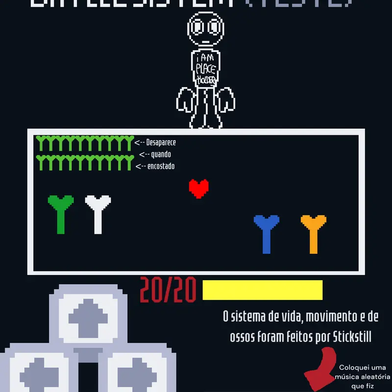 Sistema de batalha do Undertale! (teste) by @pr_yey