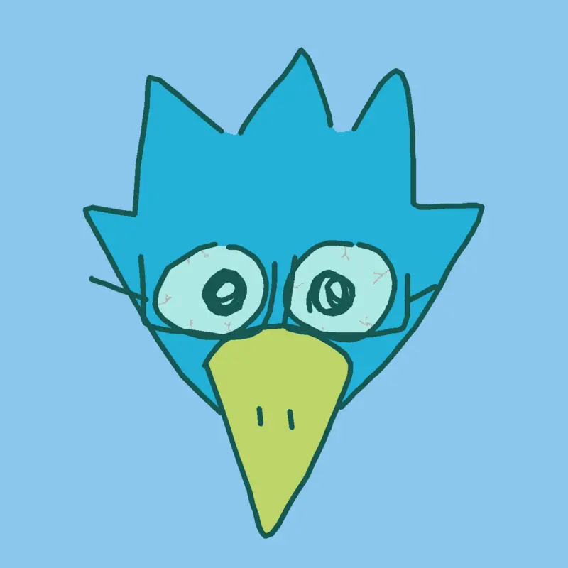 Berdly (rejected concept) by @Bombi-The-Bomb
